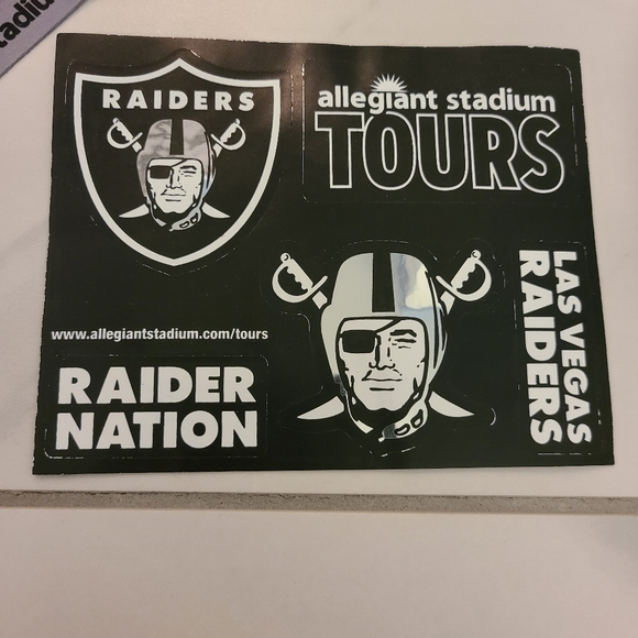 Las Vegas Raiders Allegiant Stadium Tour Souvenir Collectibles - Picture 5 of 5